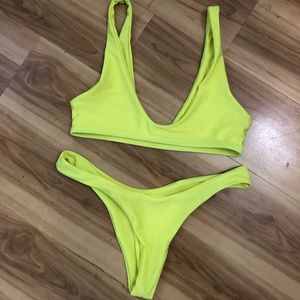 Neon bikini